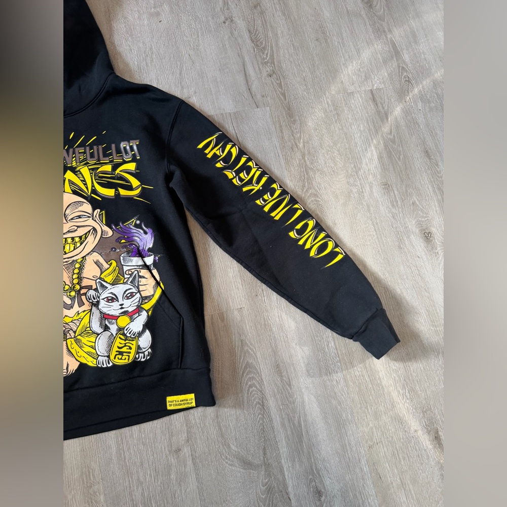 That’s A Aweful Lot Of Cough Syrup Hoodie Sz Small - Picture 4 of 13